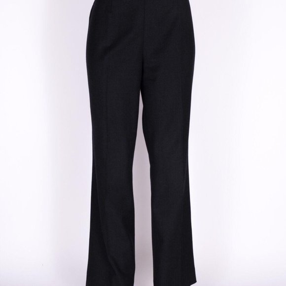 Ralph Lauren Black Label Wool Blend Stretch Straight Dress Pants Women's SZ 12 - Picture 1 of 9